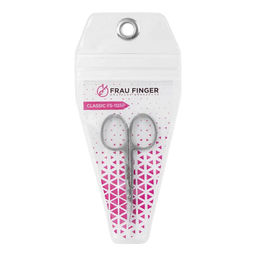Frau Finger Ножницы маникюрные для кутикулы изогнутые / Classic FS-112SP, глянцевые, ручная заточка, 9 см фото 8