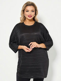 Туника 0365-1а чёрный - Aquarell фото 6