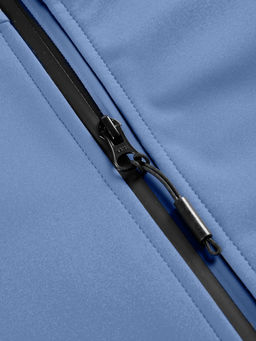 Парка спортивная женская с капюшоном softshell синего цвета 9568S - Mtforce фото 24