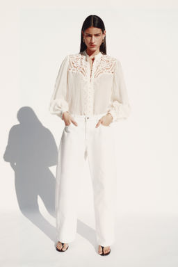 Blusa con canes? de encaje - H&m фото 4