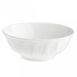 "Роса" Блюдце для варенья (розетка) фарфоровое д10,6см, h4см, 200мл, рельефный борт, белый (Китай)