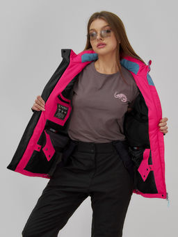 Горнолыжный костюм женский зимний черного цвета 07091Ch - Chunmai фото 12