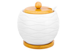 Сахарница Elan Gallery Кролик волны фарфор 620 мл 12×12×12 см  фото 16