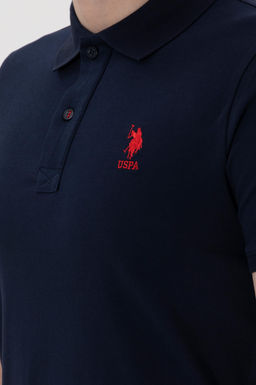 Erkek Slim Fit Polo Yaka Lacivert Basic Ti__rt Sepette S_rpriz _ndirim - U.s. polo assn фото 14
