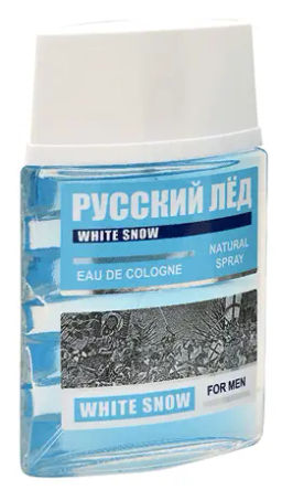 GGm060 ОДЕКОЛОН муж. Русский Лёд WHITE SNOW ( спрей-60мл ) .18