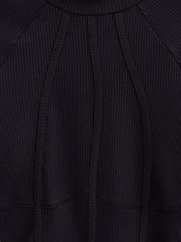 CONTE Боди в рубчик с настроченными кантами LBD 2626 black - Conte elegant фото 6