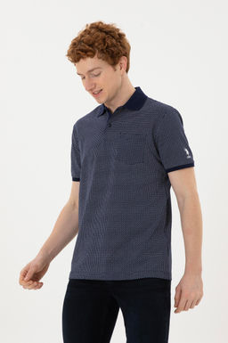 Мужская темно-синяя футболка - U.s. polo assn фото 10