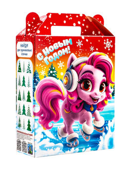 Сладкий новогодний подарок Марк и Няша, 700 г - Simaland фото 3