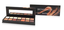 Alvin Dor AES-12 Тени для век BROWNY NUDE палетка 14оттенков 15г