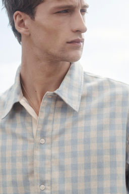 LIMITED EDITION CHECK POLO SHIRT - Zara фото 3
