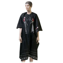 Dewal Пеньюар для стрижки Египет AP10A35, 124 х 146 см, нейлон, черный