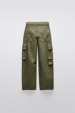 TWILL TROUSERS WITH MULTIPLE POCKETS - Zara фото 2