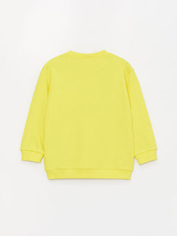 Bisiklet Yaka Fenerbah?e Bask?l? Erkek Bebek Sweatshirt ve E?ofman Alt? Tak?m - Waikiki фото 3