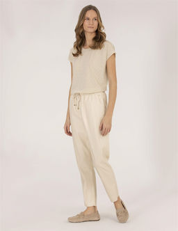 Krem Carrot Fit Kanvas Pantolon - Pierre cardin фото 3