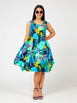 Сарафан женский кулирка ОЛИВИЯ БИРЮЗА