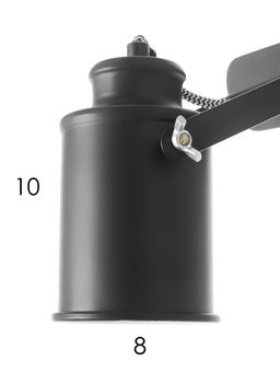 Спот 50174/1, 1хE27, 60 Вт, чёрный