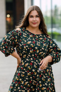 Платье Luxury Moda 1413 зеленый