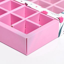 Цена за 5 шт. Коробка для 16 конфет, «Тюльпаны» 17.7×17.7×3.8 см