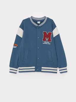 Rahat Kal?p Bask?l? Erkek ?ocuk Kolej Ceket