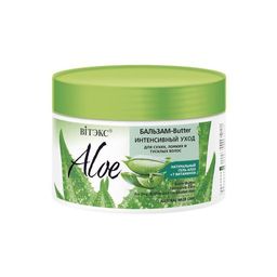 Витэкс ALOE+7 Витаминов Бальзам-Butter "Интенсивный уход" для сухих, ломких и тусклых волос, 300 мл