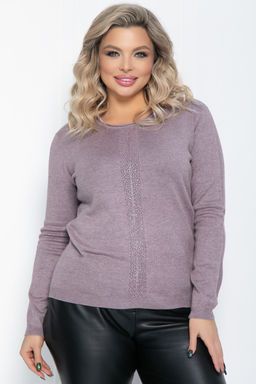 Джемпер Зимний вечер (пыльно-фиолетовый) Б12412-20 - Lt collection фото 5
