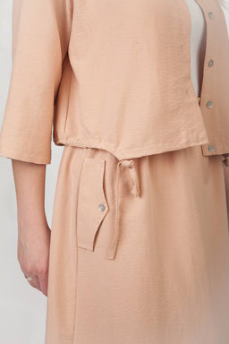 Блуза женская 4387/02/Персиковый - Rise фото 3