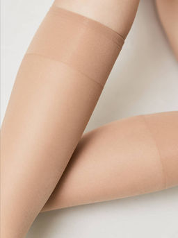 Цена за 2 пары. Носки Удлиненные CONTE TENSION SOFT 40 (1 пара) natural - Conte elegant фото 7