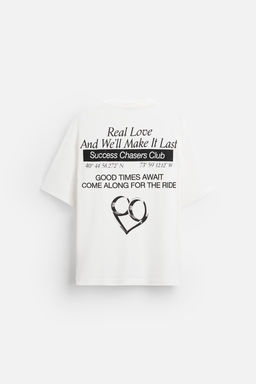 SLOGAN PRINT T-SHIRT - Zara фото 6