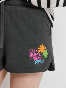 ACOOLA / Шорты детские для девочек Mirt пепельно-серый  фото 3