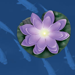 USL-S-828/PT060 PURPLE WATERLILY Садовый светильник на солнечной батарее Фиолетовая кувшинка. Плавающий. 1 светодиода. Теплый белый свет. 1*ААA Ni-Mh аккумулятор в/к. IP44. TM Uniel - Volpe фото 4