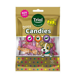 Лакомство для собак «Конфеты мясные из курицы, утки, ягненка», 70г, серия FUN FOOD