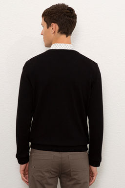 Erkek Siyah Basic Kazak - U.s. polo assn фото 8
