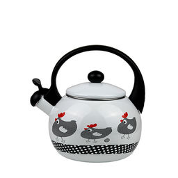 Эмалированный чайник со свистком 2.2 л (1032)