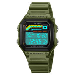 Часы наручные Skmei мужские электронные 2307green
