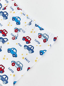 Beli Lastikli Bask?l? Erkek Bebek Boxer - Waikiki фото 3