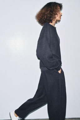 SOFT RIB ZIP-UP SWEATSHIRT - Zara фото 3