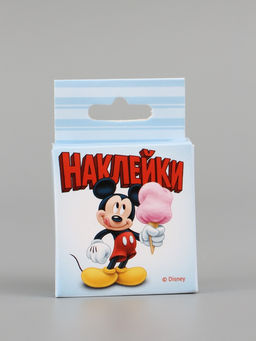 Цена за 2 шт. Наклейки для подарков «Мышки», 42 штуки в коробке, 3×4 см