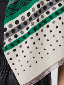 в составе ШЕРСТЬ и КАШЕМИР Большой, мягкий, теплый однотонный двусторонний палантин. - Tantino фото 8