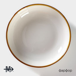 Салатник Magistro «Церера», 1.1 л, 18.5×7.5 см, фарфор, голубой