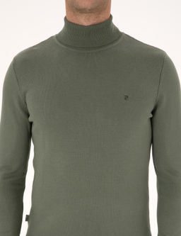 Duman Slim Fit Bal_k__ Yaka Basic Triko Kazak - Pierre cardin фото 6
