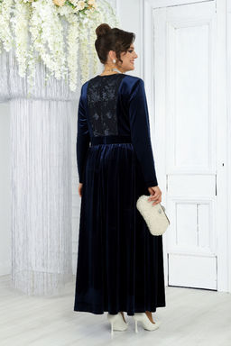 Платье Ninele 7431-Р темно-синий - Mira fashion фото 636