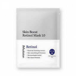 JMsolution Skin Boost Retinol Mask 1.0, 30ml - Тканевая маска-бустер с ретинолом