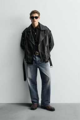 LEATHER BIKER JACKET LIMITED EDITION