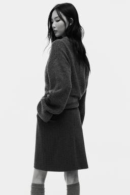Falda de tubo en punto - H&m фото 7