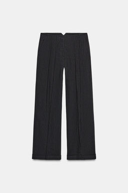 STRIPED DARTED TROUSERS ZW COLLECTION - Zara фото 2