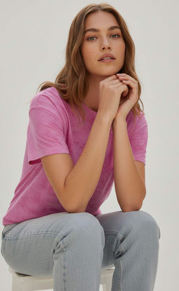 Футболка P612-06 pink - Primm фото 5