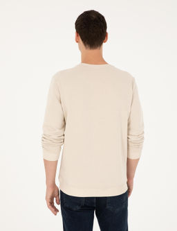 Camel Regular Fit Sweatshirt - Pierre cardin фото 5