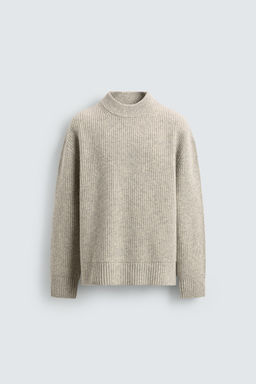 WOOL BLEND TEXTURED JUMPER - Zara фото 7