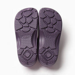 Галоши женские утепленные «Коро» с отворотом, цвет баклажан, размер 41