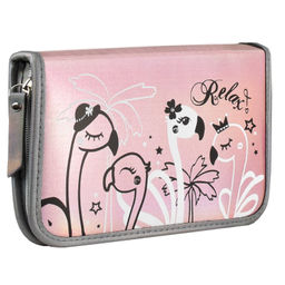 Пенал школьный, арт.51428/ 24 ФЛАМИНГО